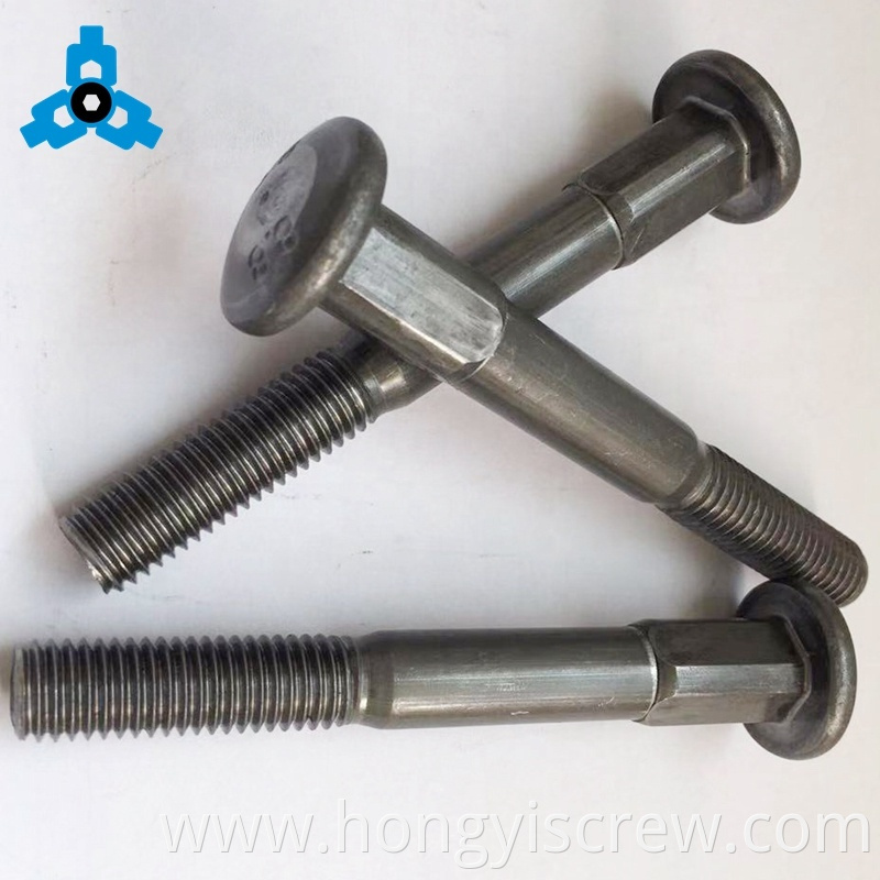 Factory Customized Alloy Steel Round Head Bolts OEM Stock Support